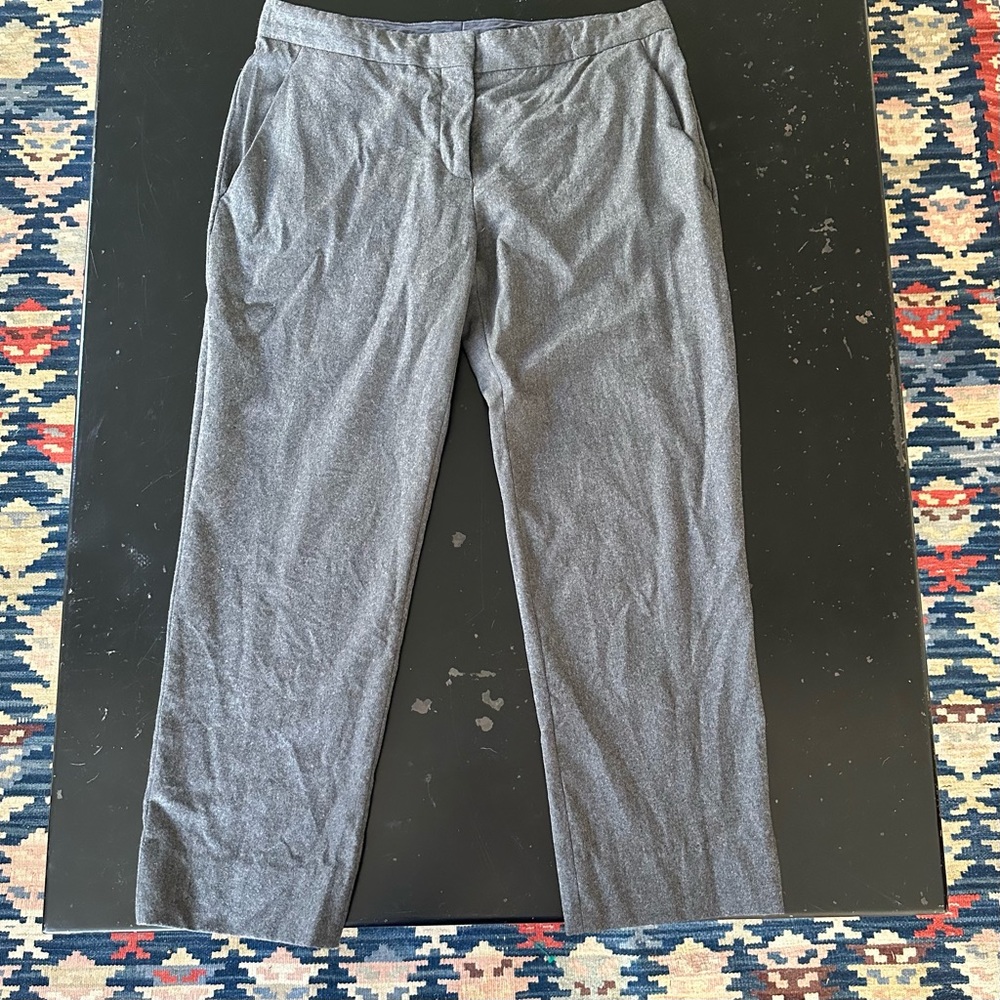 Stella McCartney gray pants cropped
